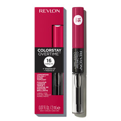 Revlon dual-ended tube front view showing vibrant packaging and convenience
