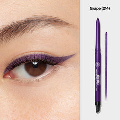 REVLON cap open exposing built-in sharpener for on-the-go reshaping