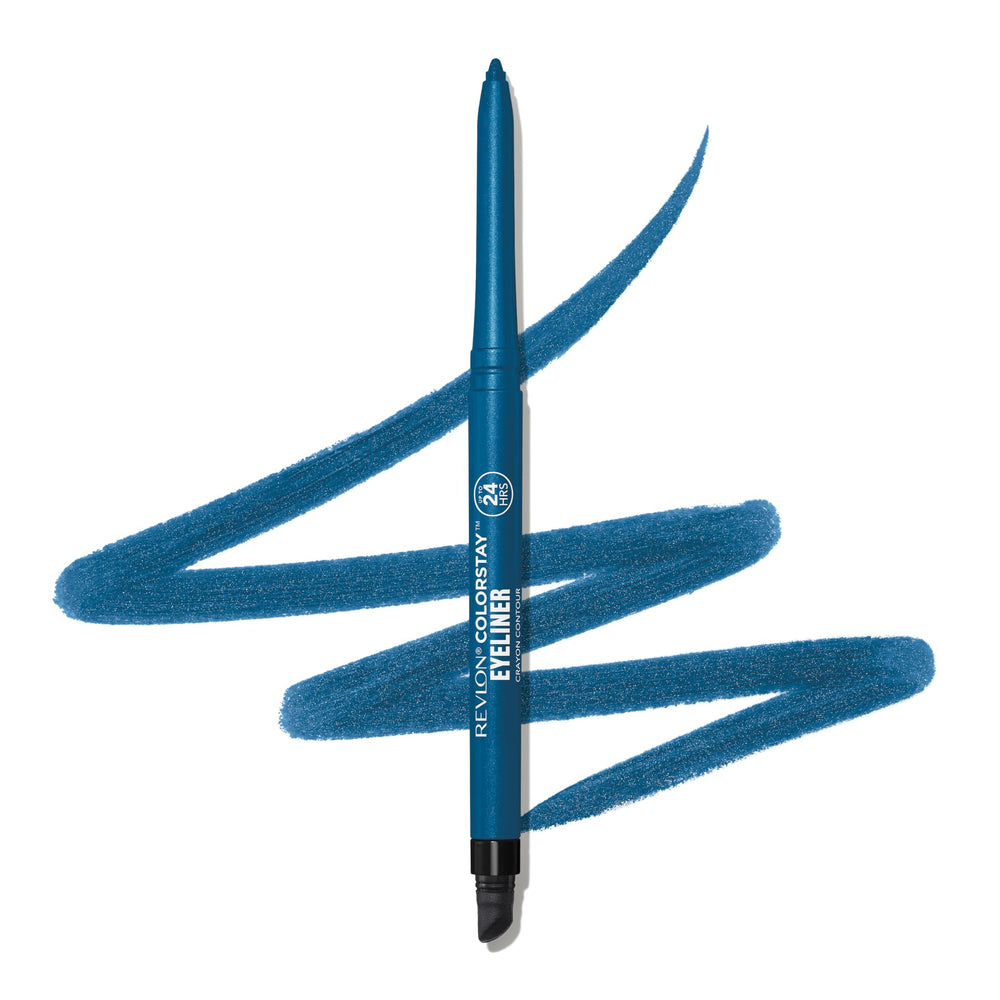 REVLON pencil applied on eye in lifestyle shot enhancing eye definition benefit