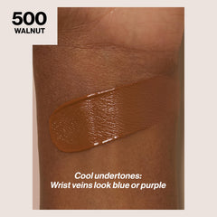 Revlon ColorStay pump dispensing liquid texture for easy controlled application