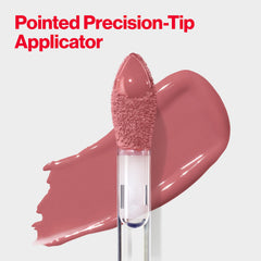 REVLON Majestic Rose swatch on skin arm demonstrating opaque pigment and even payoff benefit
