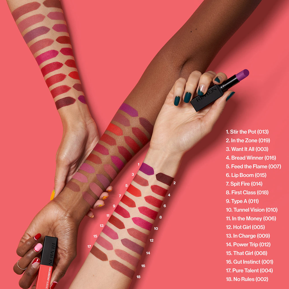 Revlon in a handbag lifestyle scene showing ready-to-wear convenience