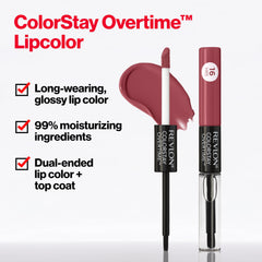 Revlon ColorStay close-up texture of liquid color illustrating plush, soft finish