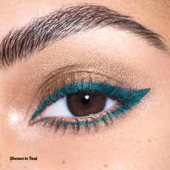 Revlon ColorStay texture comparison showing matte and shimmer finishes