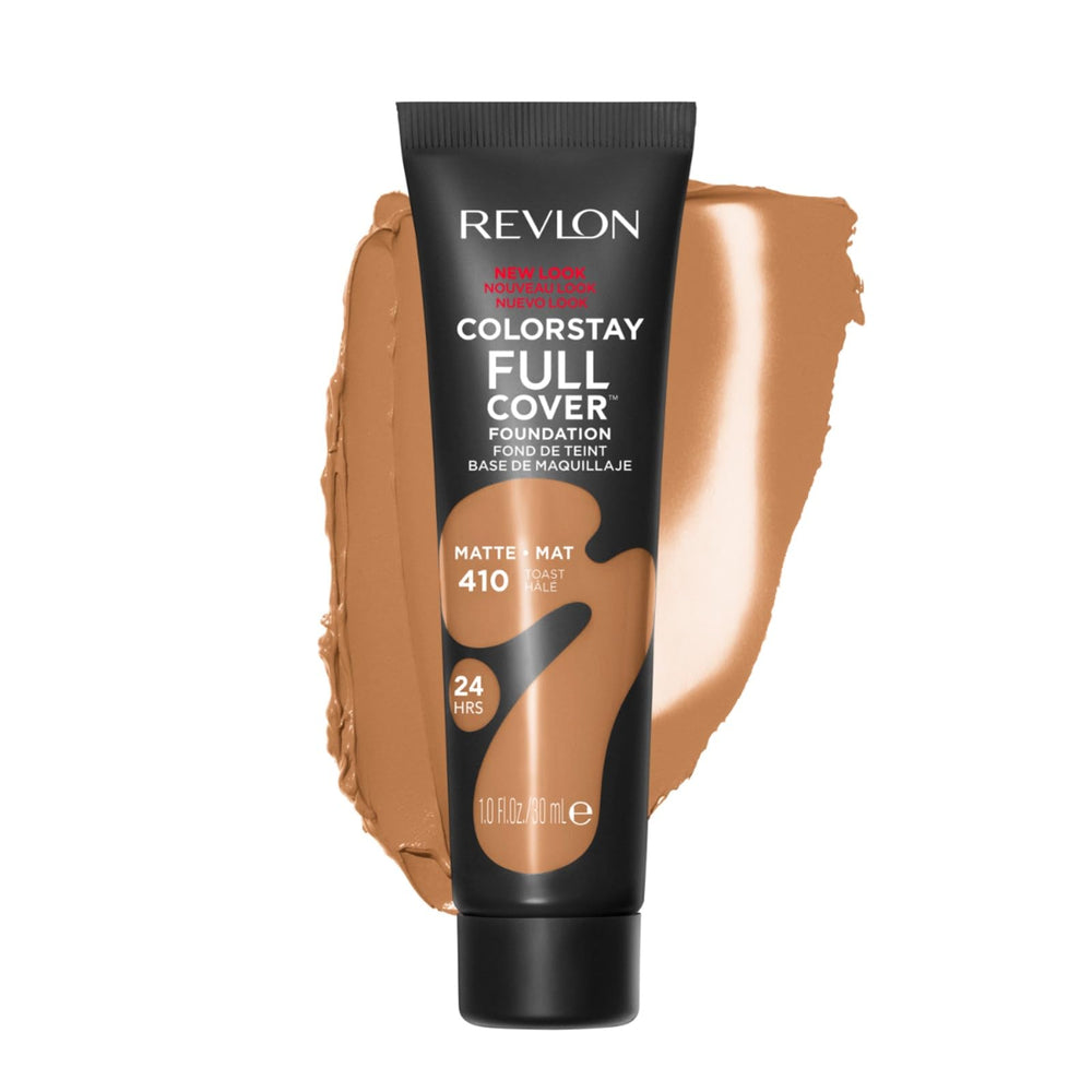 Revlon ColorStay Toast (410) front tube showing product packaging and portability