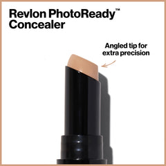 Revlon concealer applied under eye demonstrating natural coverage benefit