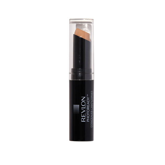 Revlon concealer stick front view showing sleek packaging and easy grab