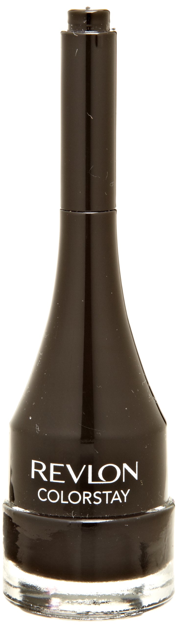 Revlon precision brush picking up product showing fine tip for accurate application benefit control