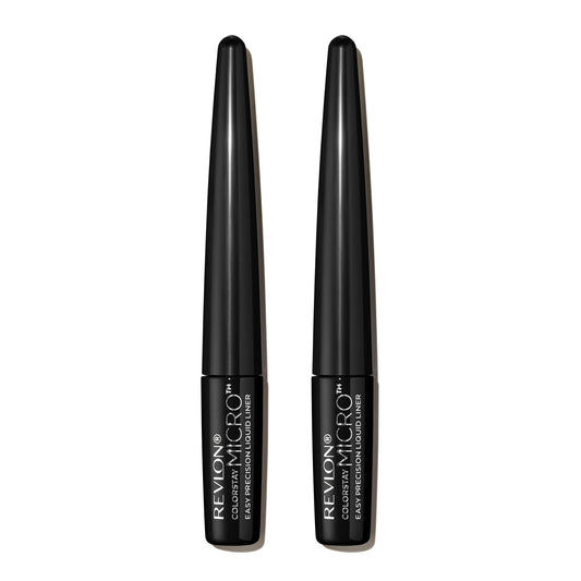 REVLON product front packaging showing dual 301 Blackout liners and clear labeling benefit long wear
