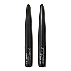 REVLON product front packaging showing dual 301 Blackout liners and clear labeling benefit long wear