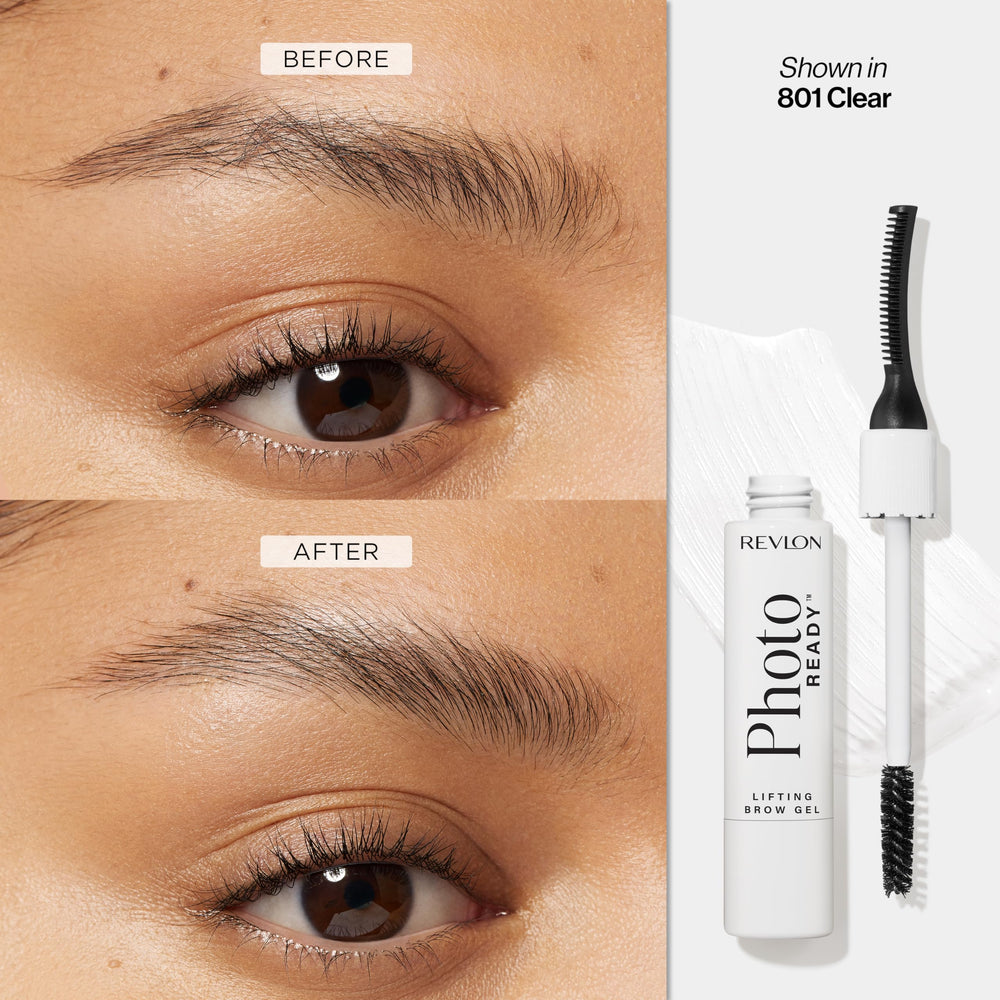Revlon gel on brush texture demonstrating smooth, buildable coverage