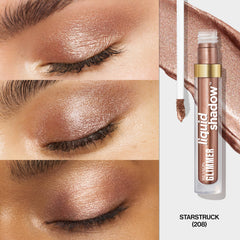 REVLON Glimmer Liquid Shadow doe-foot applicator closeup for precise, mess-free application benefit