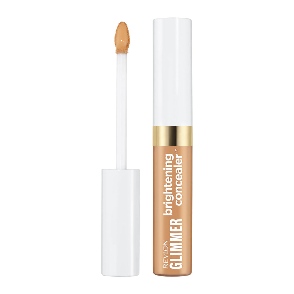 Revlon Glimmer front tube showing compact travel-ready design and clear branding