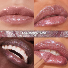 REVLON gloss oversized applicator close-up delivering even glimmer coverage
