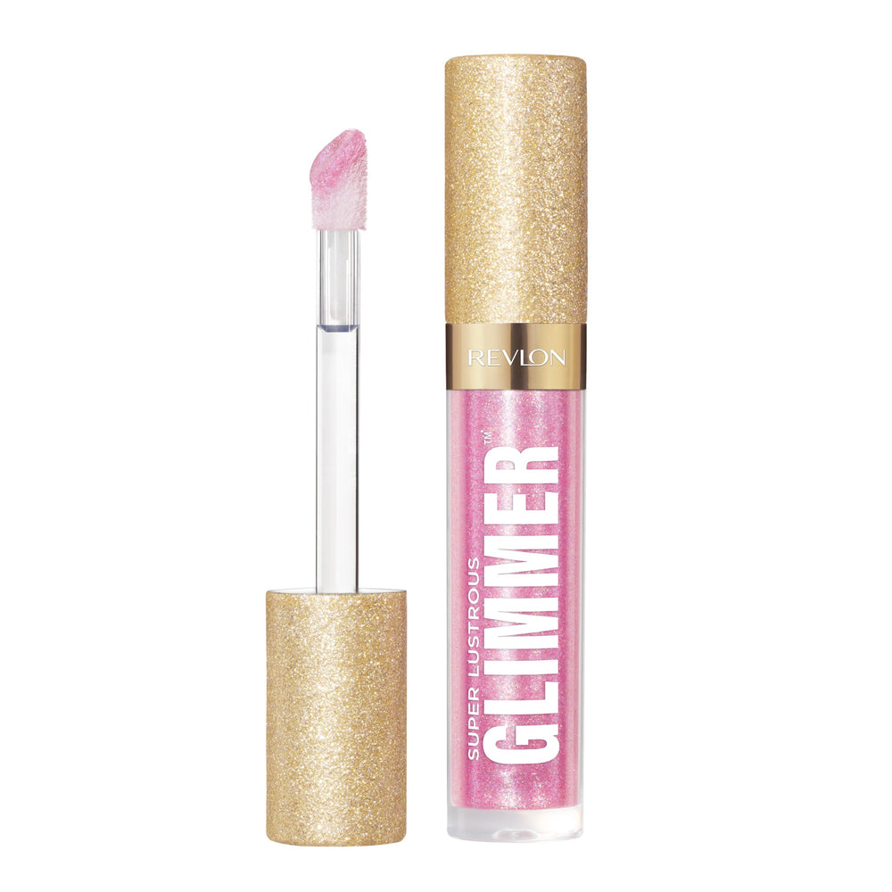 Revlon gloss front tube showing sleek packaging and shade