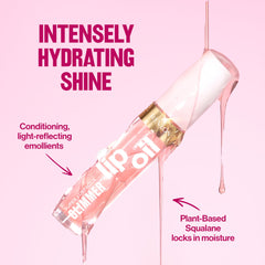 REVLON on-model lips demonstrating subtle wine tint and smooth look