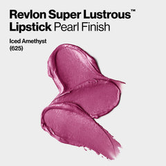 REVLON model wearing Iced Amethyst demonstrating wearable purple impact