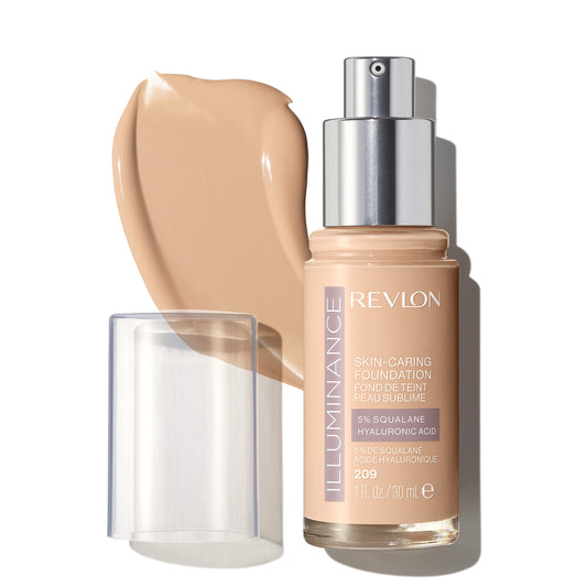 REVLON front bottle view showing the foundation and hyaluronic benefit