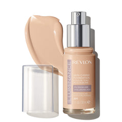Revlon Illuminance front bottle showing sleek packaging and shade label benefit hydration
