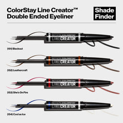 REVLON line creator label and 152 Leathercraft shade for identification
