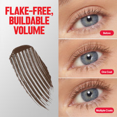Revlon mascara universal brush close-up evenly coating lashes for separation