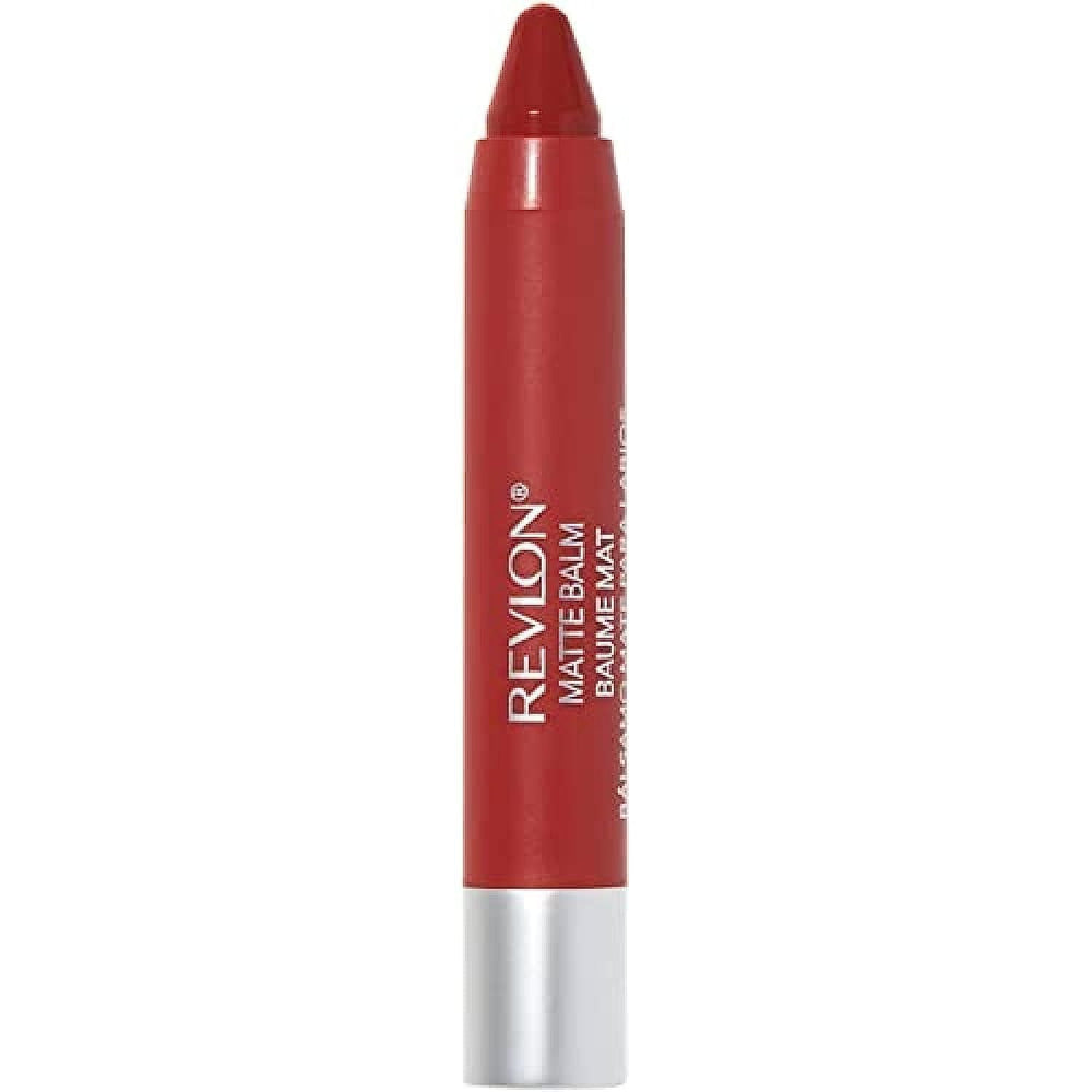 Revlon Matte Balm front view showing bold Standout color and instant impact