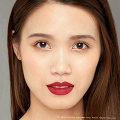 Side profile of Revlon crayon tip illustrating precise control and definition