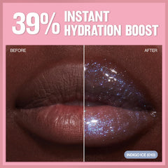 REVLON packaging side label displaying ingredients and product details benefit