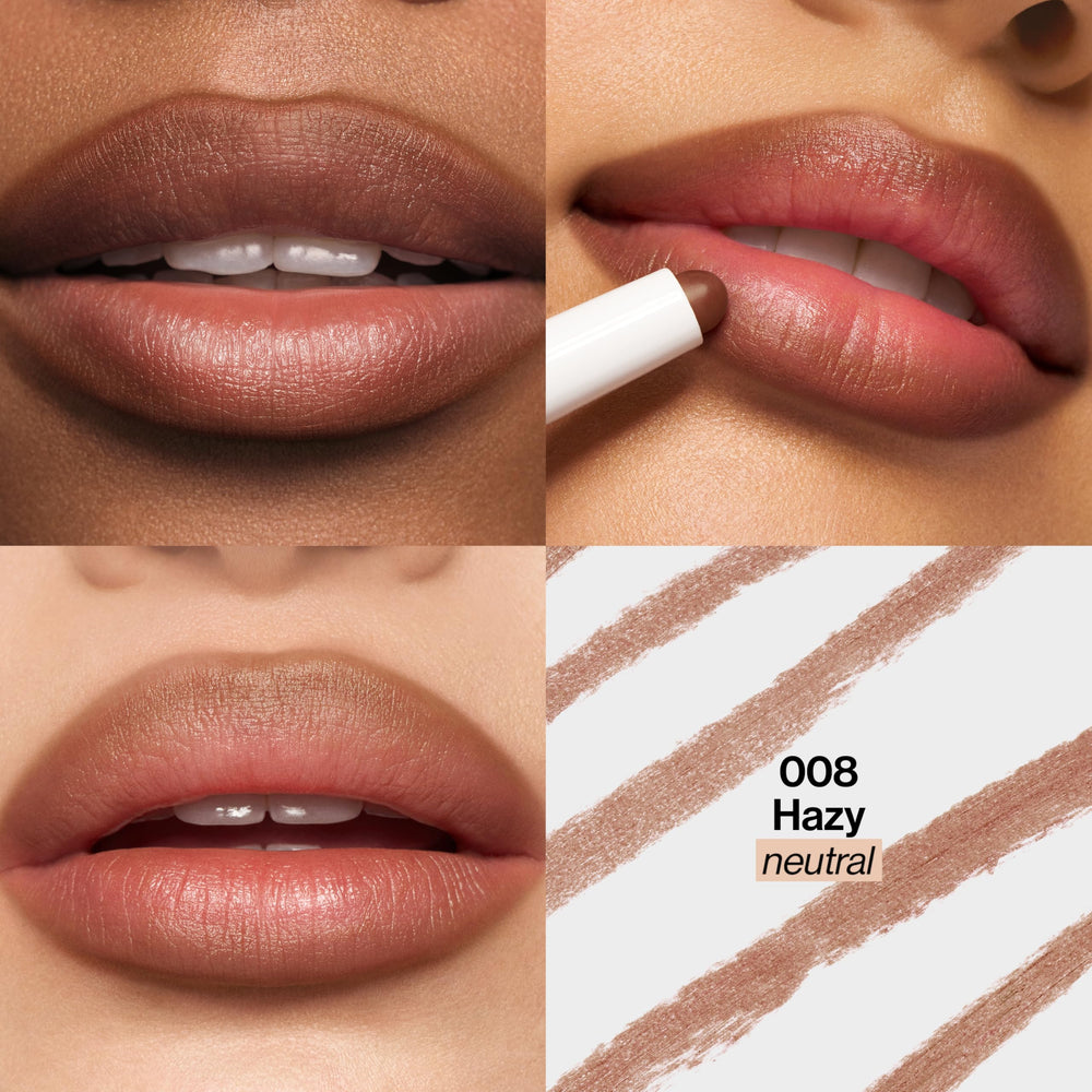 REVLON PhotoReady domed tip close-up demonstrating precise application and seamless lip contouring