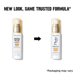 REVLON primer applied on hand demonstrating blendability and lightweight feel