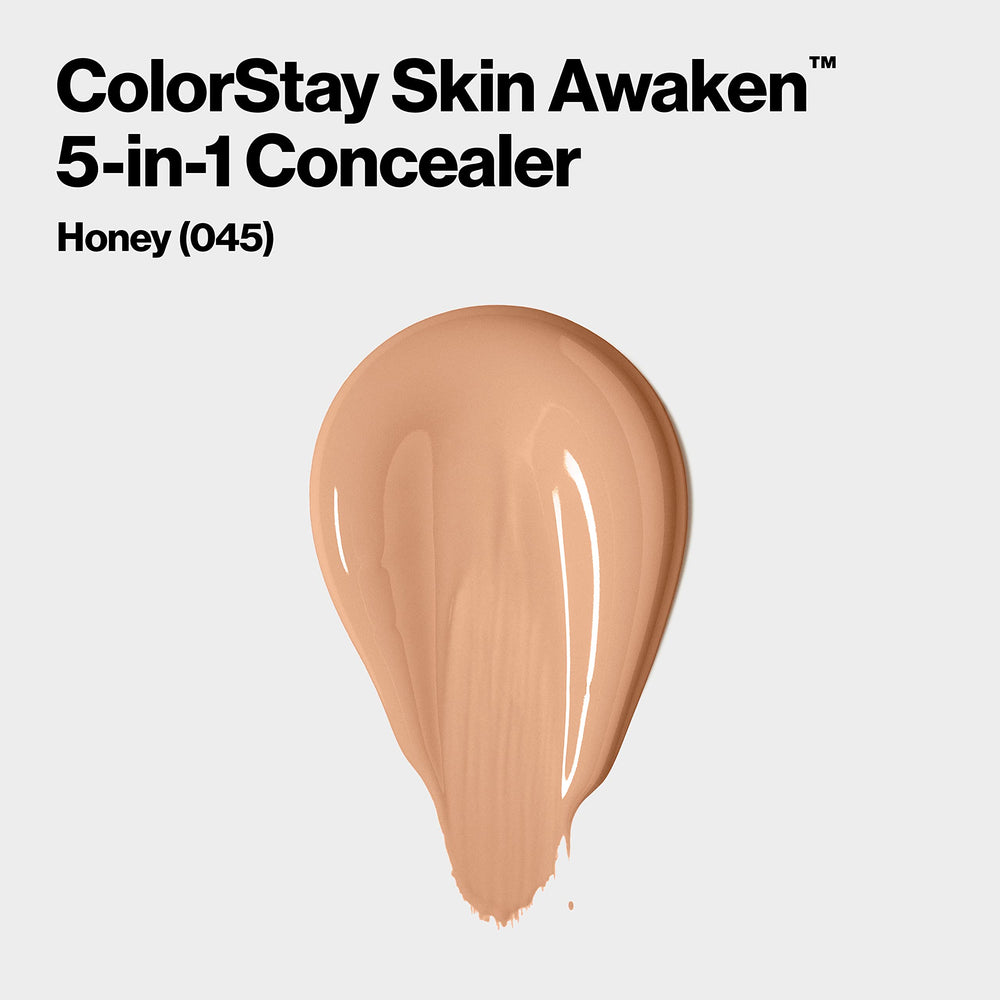 Revlon ColorStay Skin Awaken 045 Honey beige-pink stick showing true color match