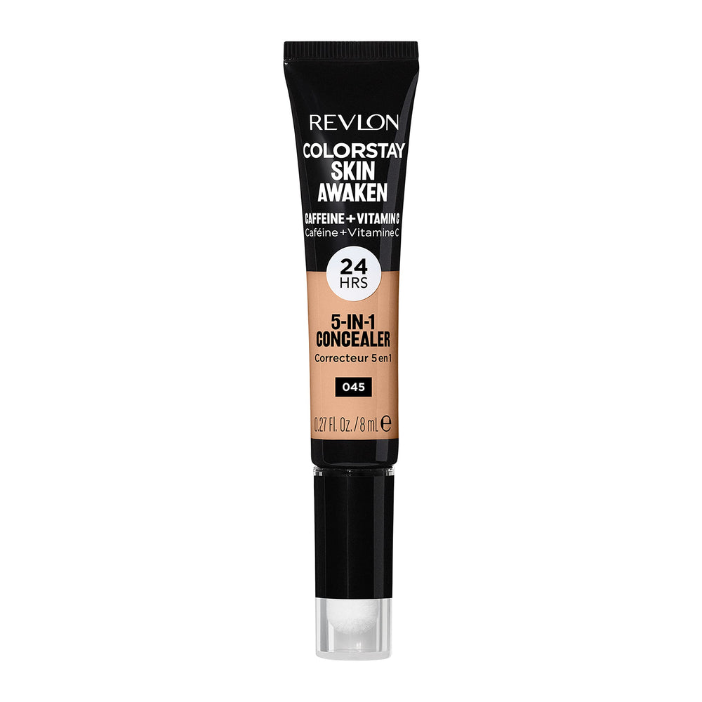 Revlon ColorStay Skin Awaken front packaging showing shade and benefits