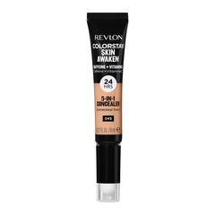 Revlon ColorStay Skin Awaken front packaging showing shade and benefits
