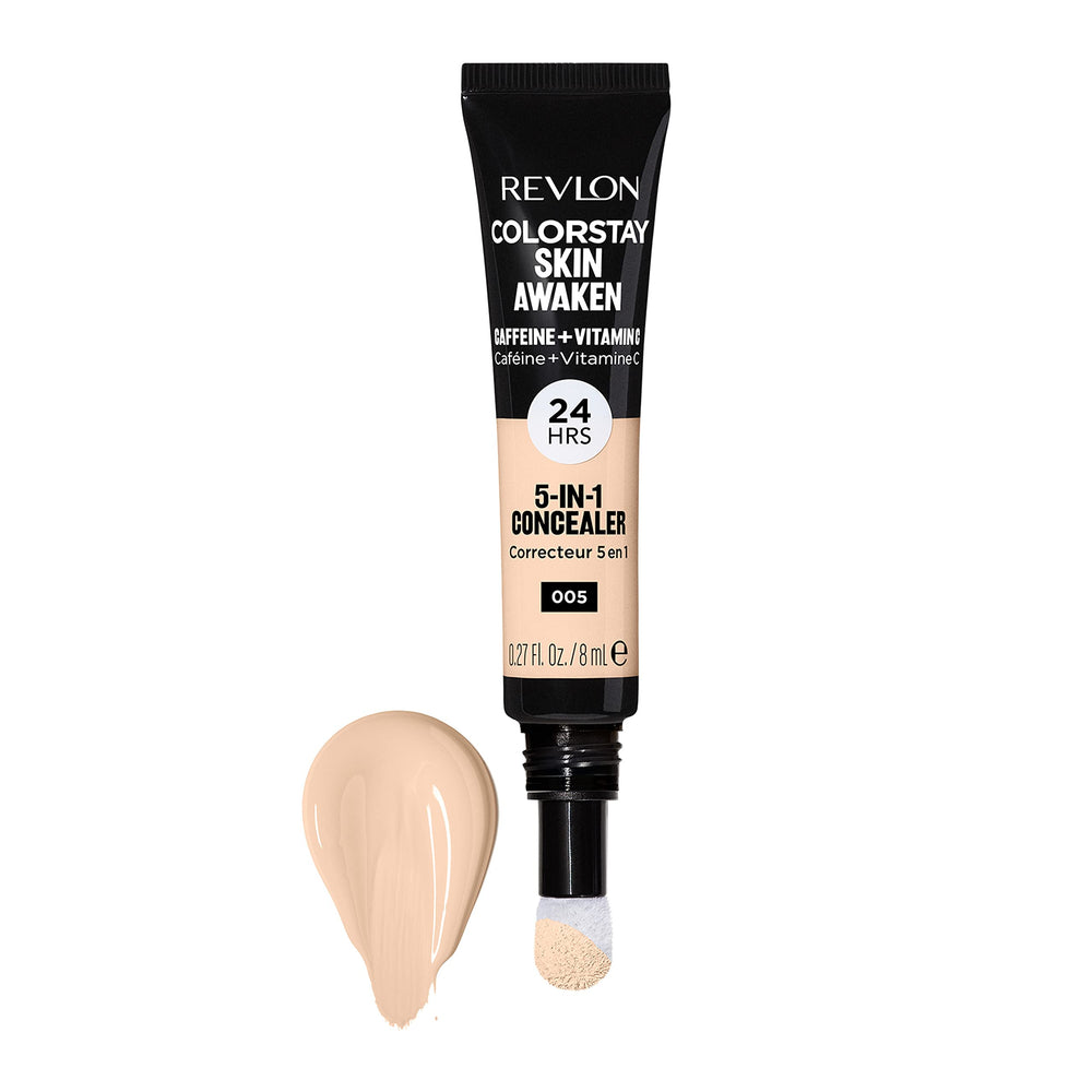 Revlon Skin Awaken creamy texture swiped on skin to show blendable, hydrating finish