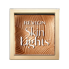 Revlon Skinlights bronzer front packaging shows compact and product name, easy-to-identify branding