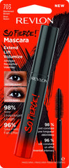 Revlon So Fierce applied in lifestyle scene by mirror giving lifted, defined lashes