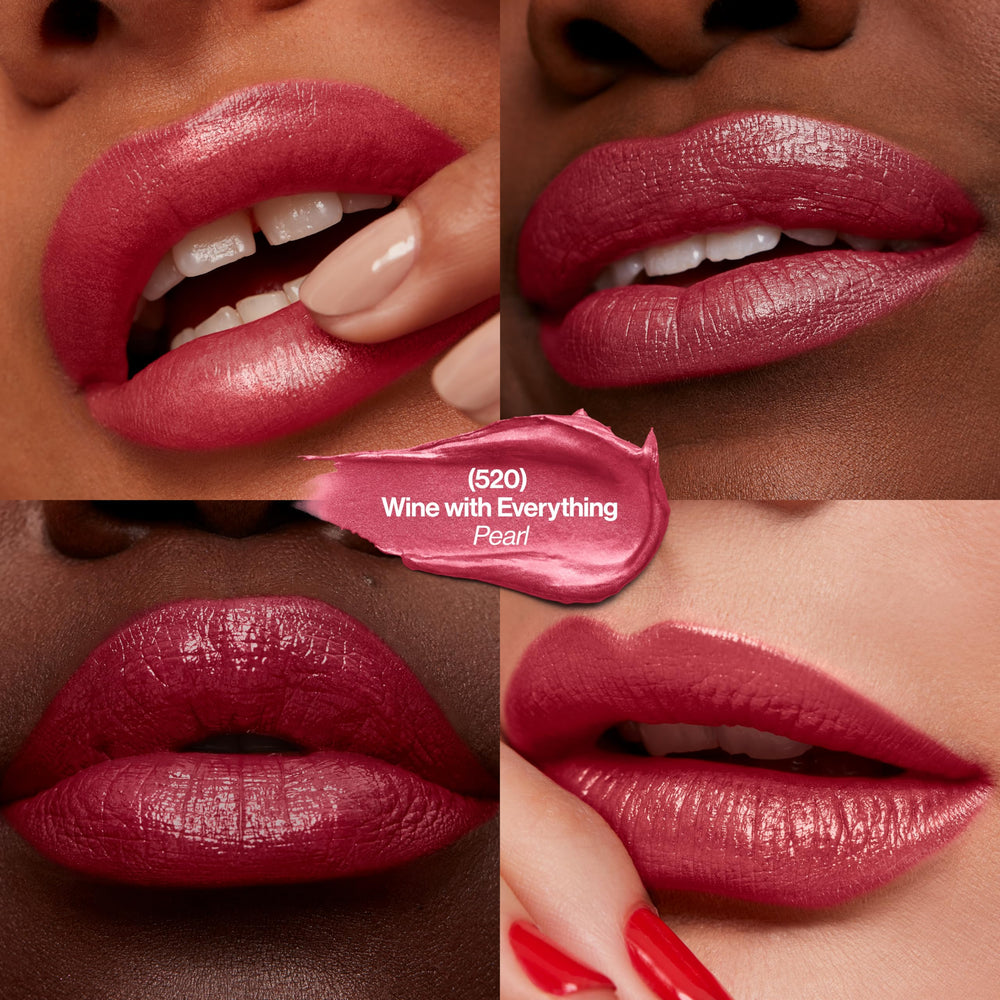 Revlon bullet close-up highlighting creamy tip and smooth application benefit