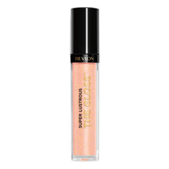 Revlon front packaging showing Snow Pink gloss and tube benefit shine