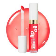 REVLON front tube showing shade 003 Glow Mama and glossy finish benefit