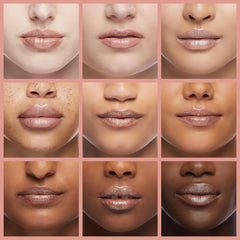 Revlon worn on lips in lifestyle scene for natural glossy enhancement