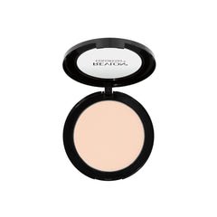 Close-up of Revlon ColorStay pressed powder texture showing fine milled finish for smooth coverage