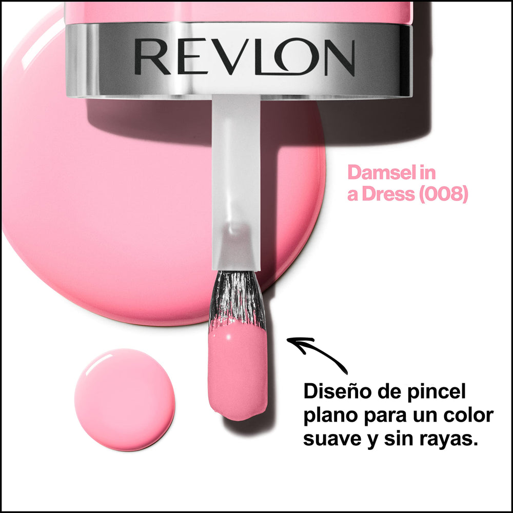 REVLON ergonomic cap close-up for comfortable home polish control