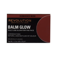 Revolution Balm Glow in a makeup bag lifestyle shot for quick touch-ups