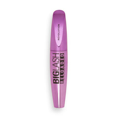 Revolution Beauty London big lash wand closeup demonstrating wide-angled bristles for precise coating