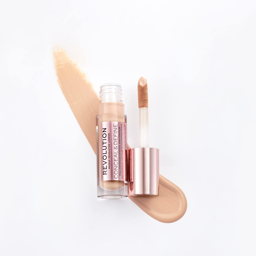Revolution Beauty London swatch on arm revealing true C7 pigment and blendability benefit