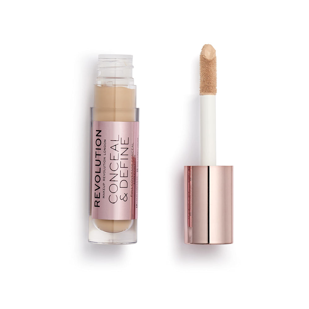 Revolution concealer doe-foot applicator for precise, easy application