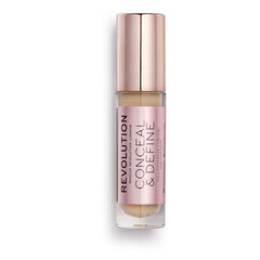 Revolution concealer front packaging showing shade C8 and benefits