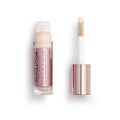 Revolution Conceal & Define doe foot applicator close-up for precise, gentle application
