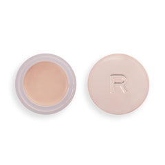 Revolution Beauty London corrector on vanity near mirror showing everyday morning brightening benefit