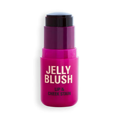 Revolution Beauty London front packaging showing Cherry Red stick for quick identification and convenience